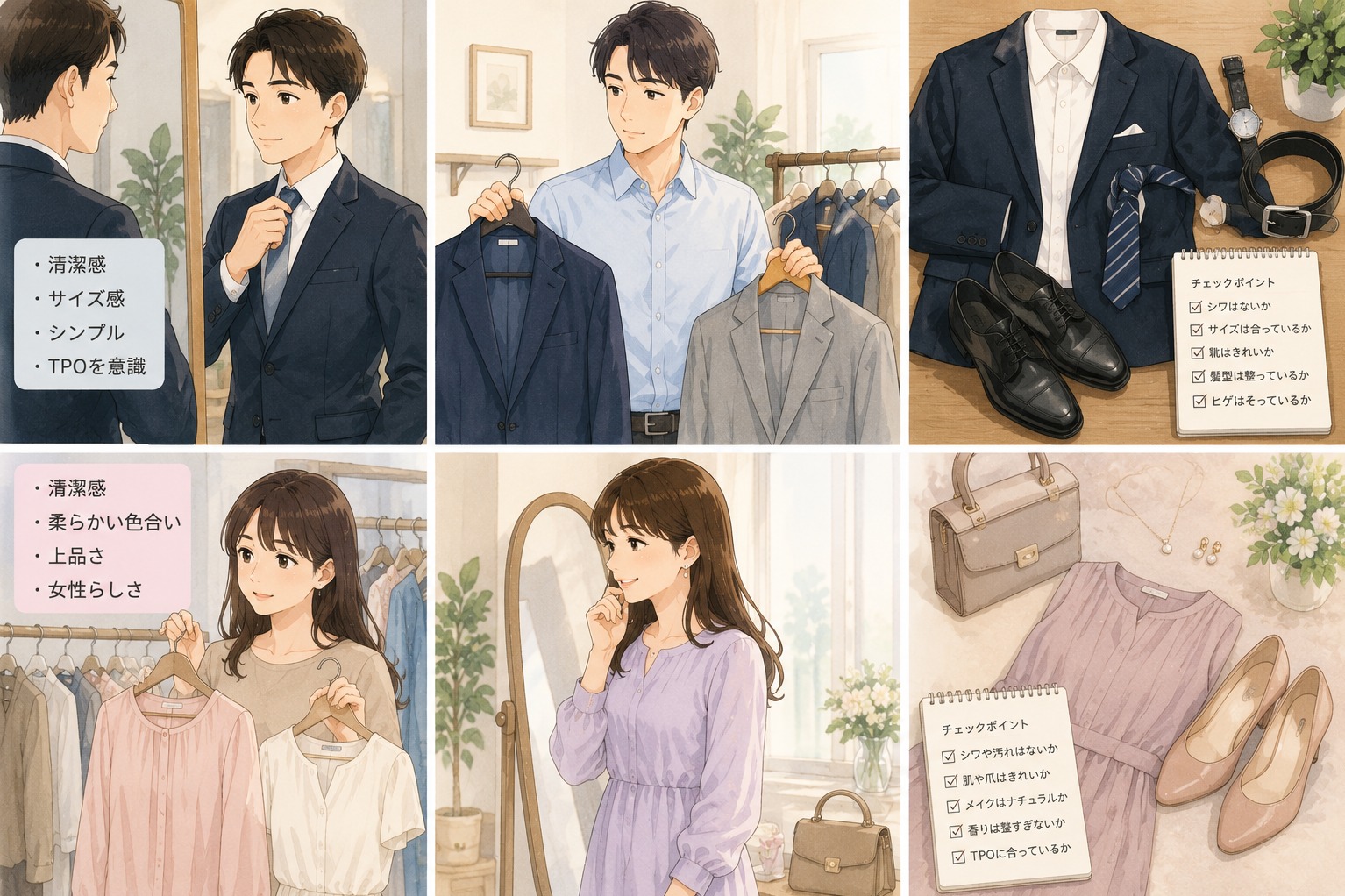 婚活では「何を着るか」より「どう見えるか」が大切です