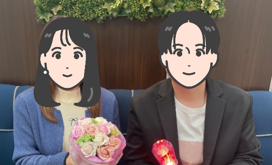 思いやりのあるお二人のご成婚♪