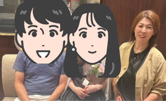 気を使わずに素でいられる。時間を忘れて話せる最高のパートナー