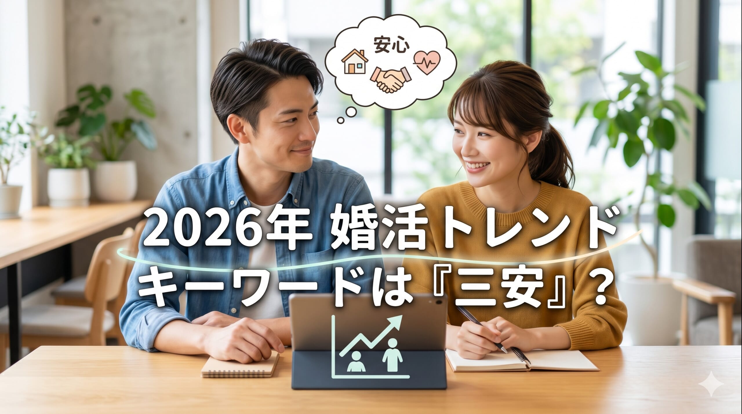 2026年の婚活は「三安」がキーワード？最新トレンドと成功のコツ