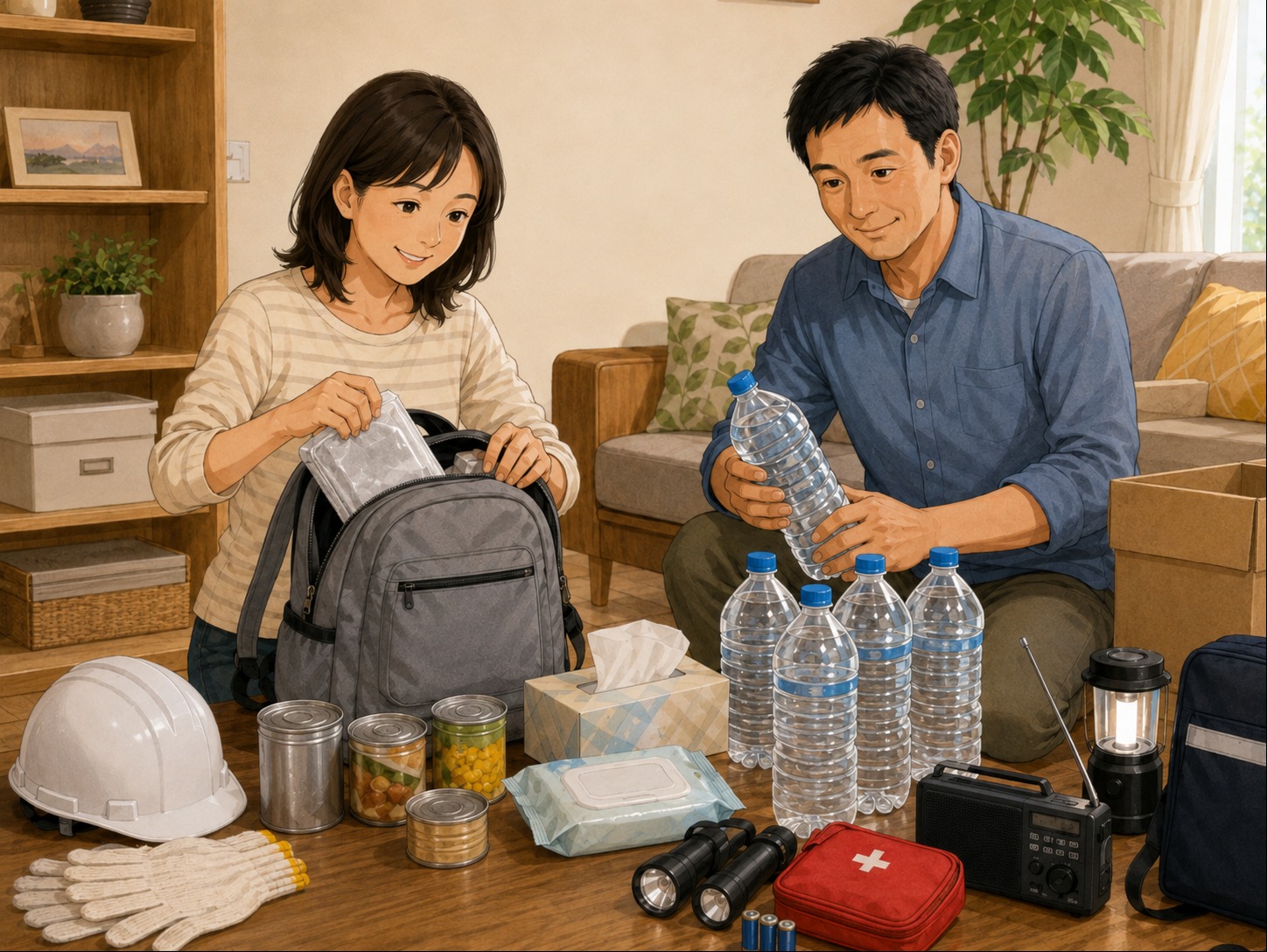 災害時に考える、支え合えるパートナーの大切さ