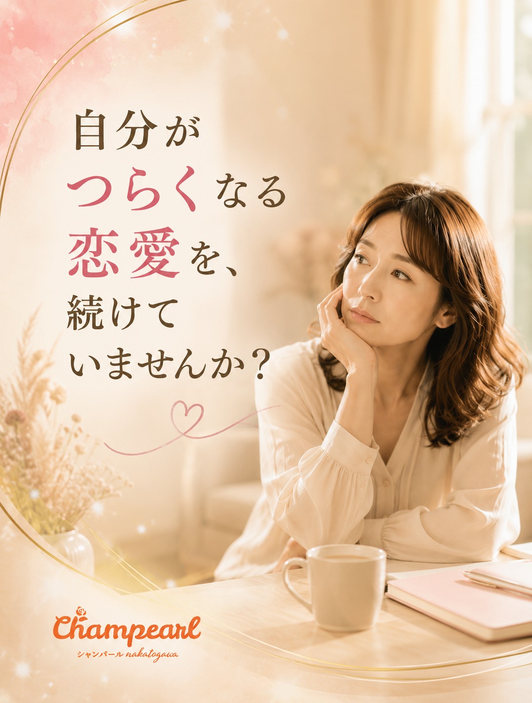 自分がつらくなる恋愛を、続けていませんか？