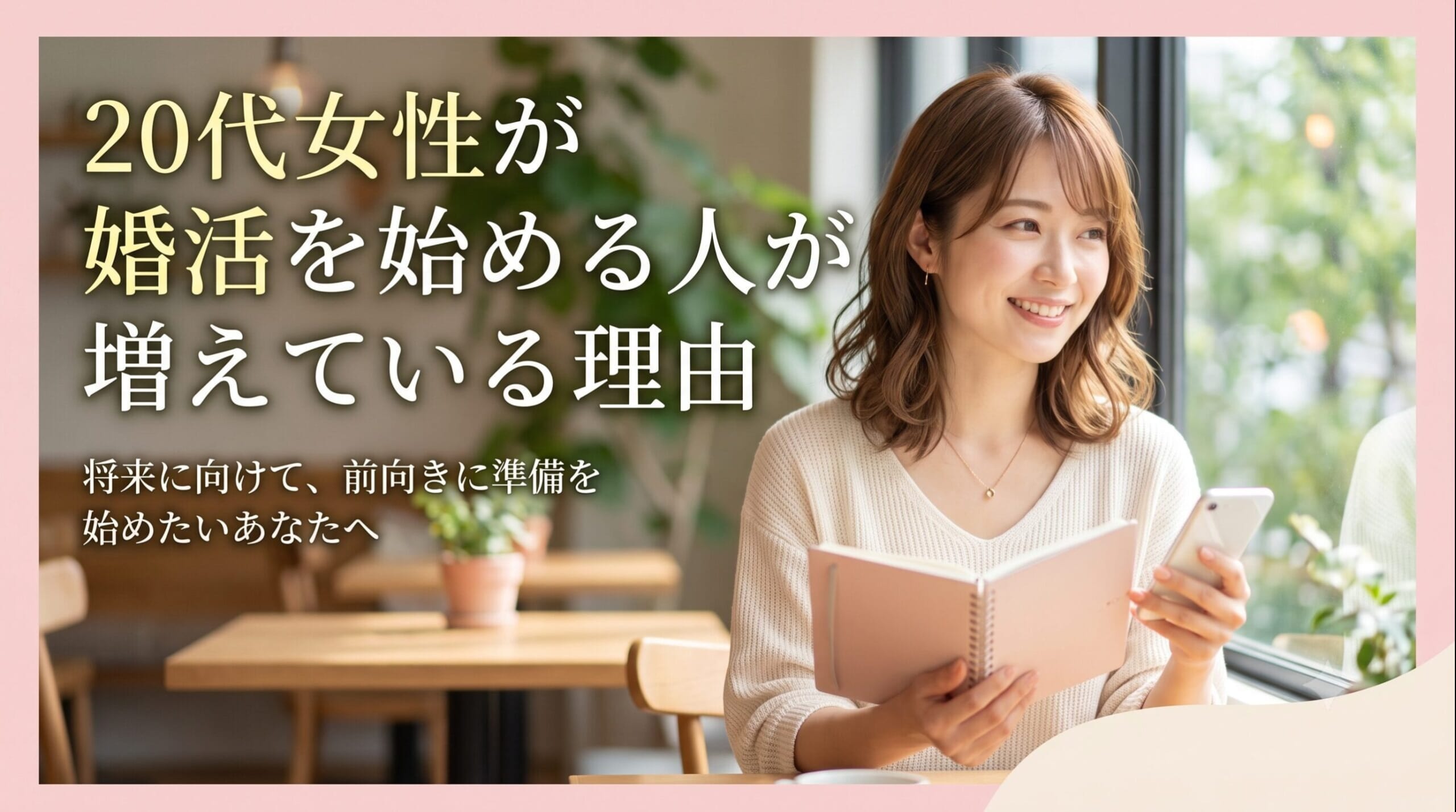 20代女性が婚活を始める人が増えている理由