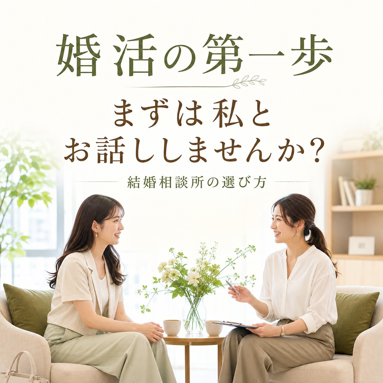 婚活成功の鍵🍀結婚相手選びより大切？！結婚相談所の選び方