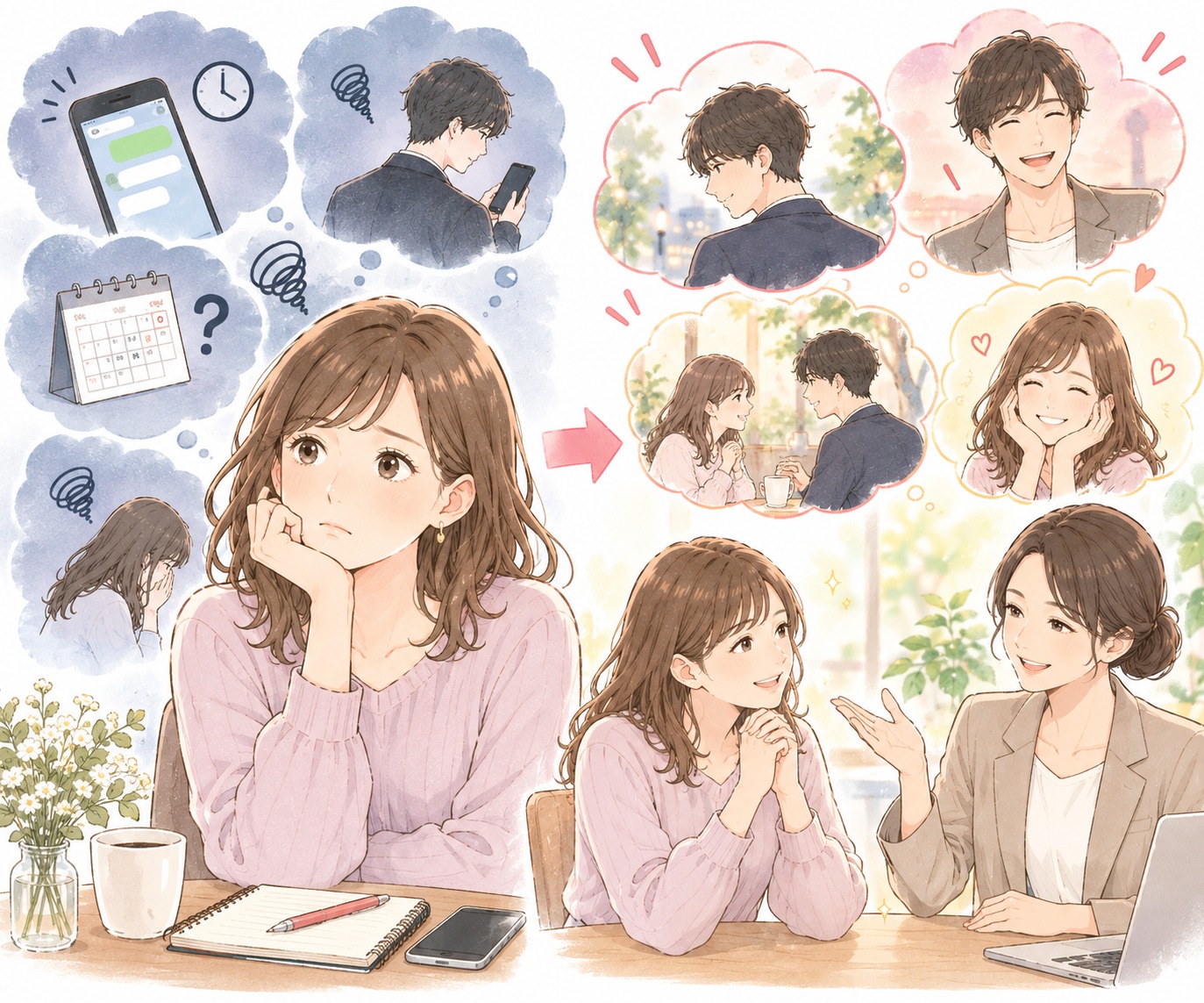 婚活でネガティブに考えすぎていませんか？