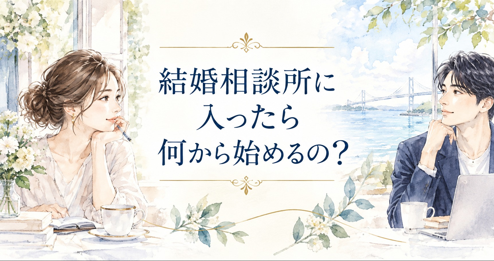 結婚相談所に入ったら、何から始めるの？婚活スタートまでの流れ