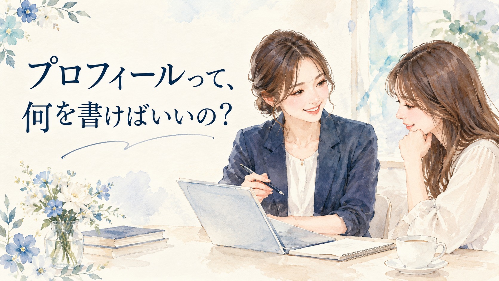 プロフィールって、何を書けばいいの？