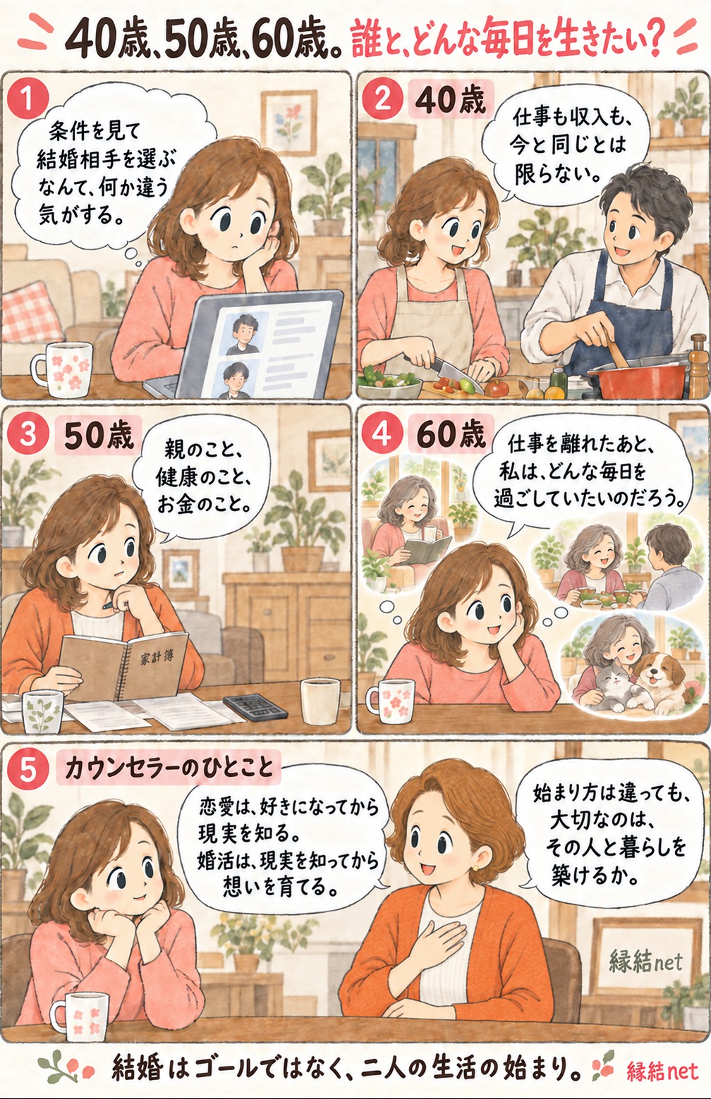 結婚したいのか分からない。でも、このまま一人なのも不安