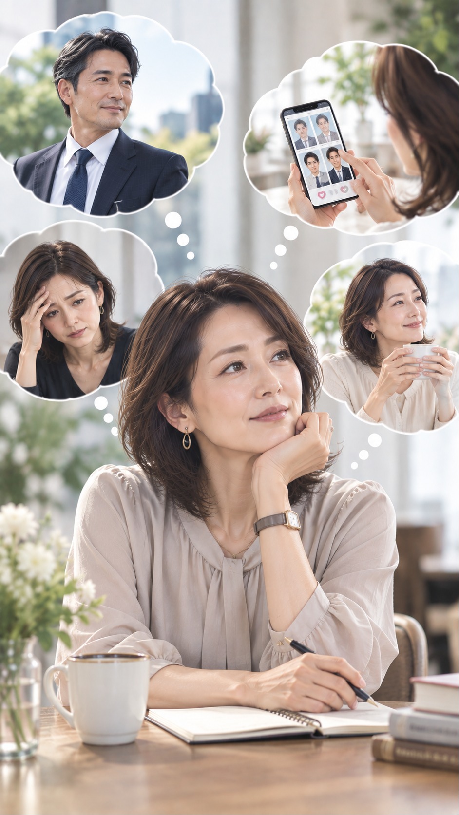 40代女性の婚活が難しく感じる理由