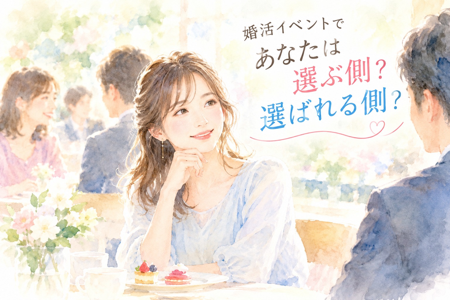婚活パーティーで後悔しないために！