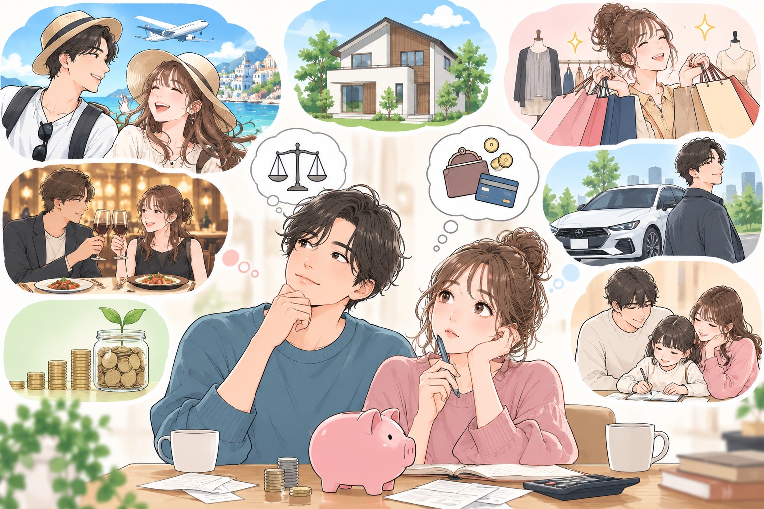 結婚前に知っておきたい「金銭感覚」｜収入だけでは分からない相性