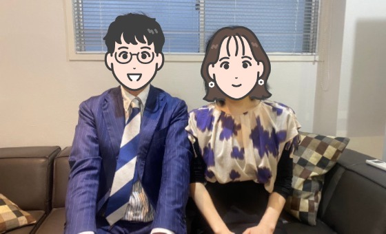 初めて参加したお見合いパーテイーで　運命の彼と出会いました。