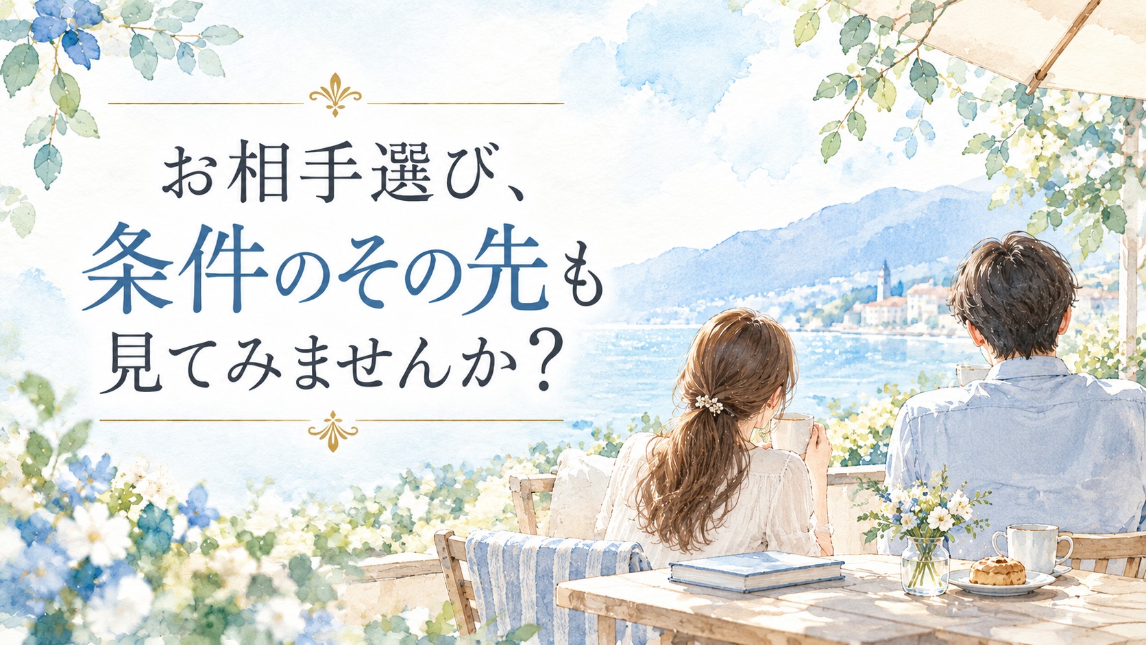 お相手選び、条件のその先も見てみませんか？