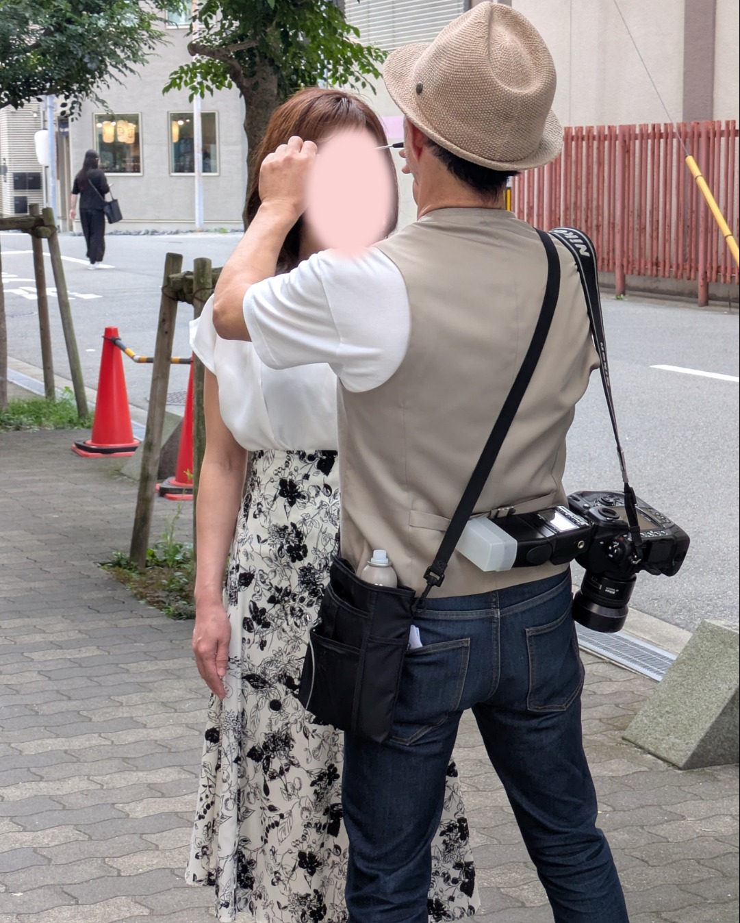 📷40代女性会員様のプロフィール撮影に同行しました