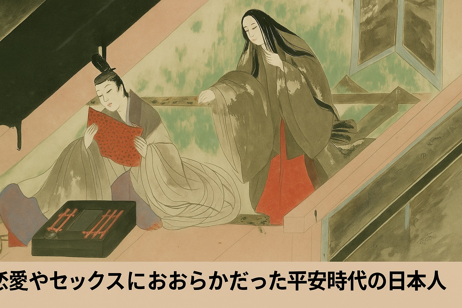 恋愛やセックスにおおらかだった平安時代の日本人　https://www.cherry-piano.com